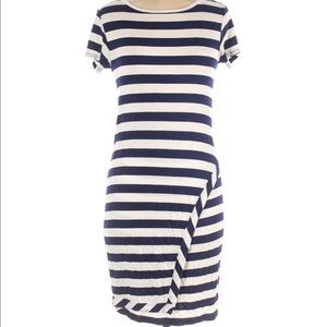 Loveappella Striped print dress